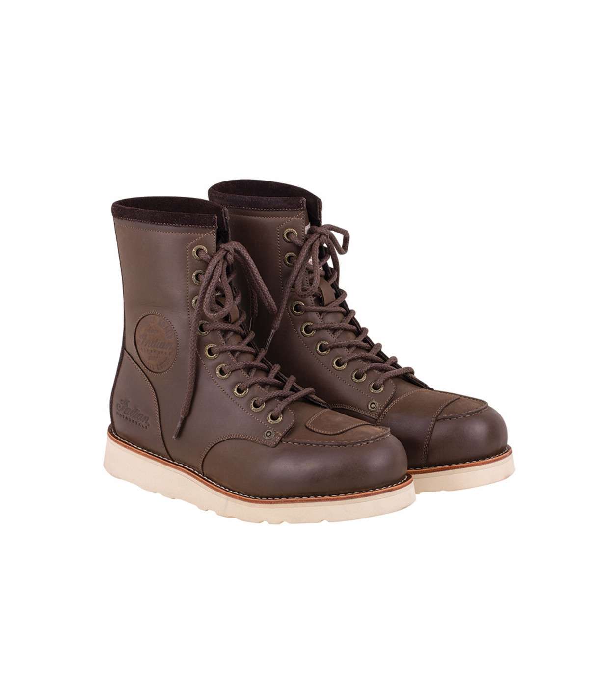 BOTTES MOTO CLASSIQUE MOC MARRON