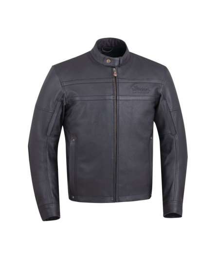 Veste De Moto Hommes Avec Passepoil Réfléchissant